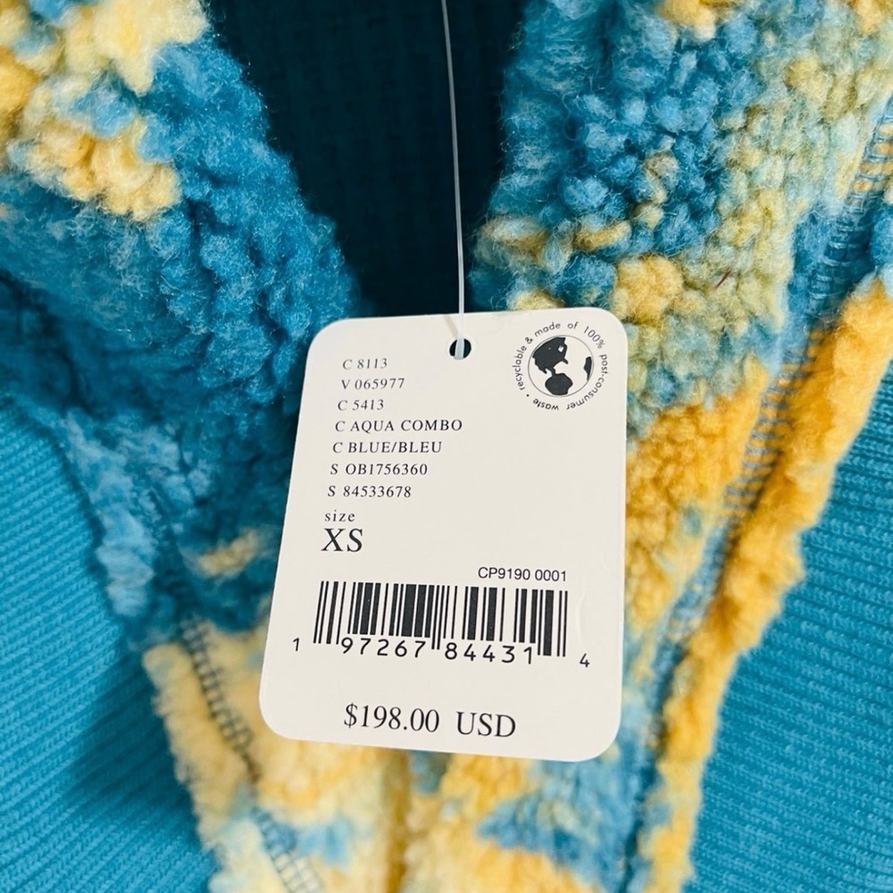 FREE PEOPLE ROSIE SHERPA PRINTED JACKET size xs - Picture 5 of 5